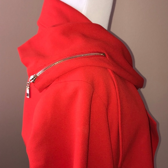 NWT Gianni Bini Boss Red Blazer with Gold Accents - Picture 10 of 12